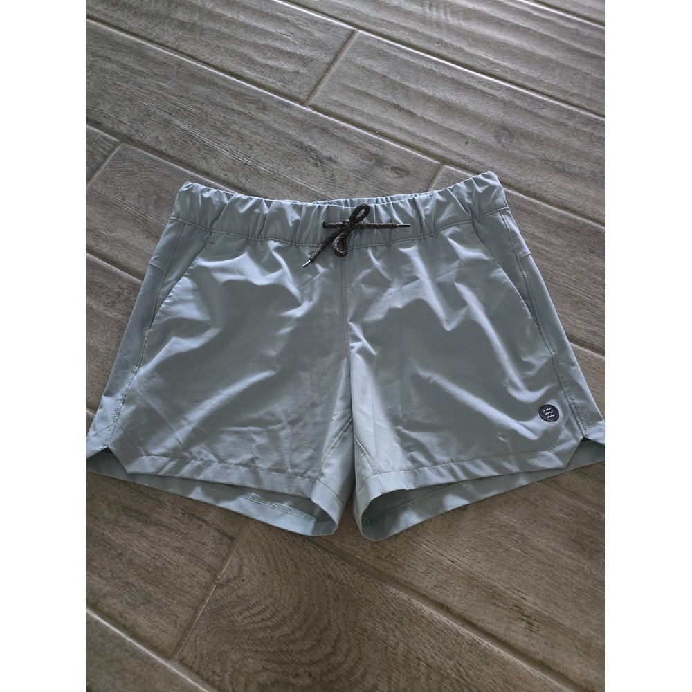 Free Fly Women Medium Light Sage Green Pull On Active Hiking Short Coconut Blend